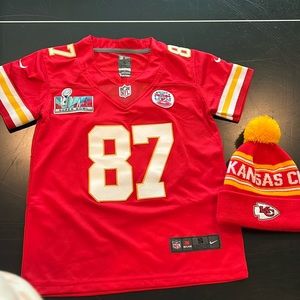Kids, Travis Kelce jersey, Size small/8